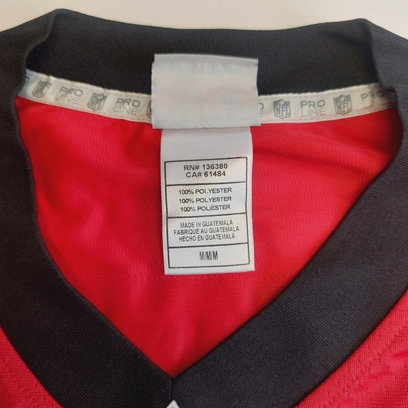 PRO LINE Atlanta Falcons Jersey Mens Size M Julio Jones Jr #11 On Field… - Picture 6 of 7